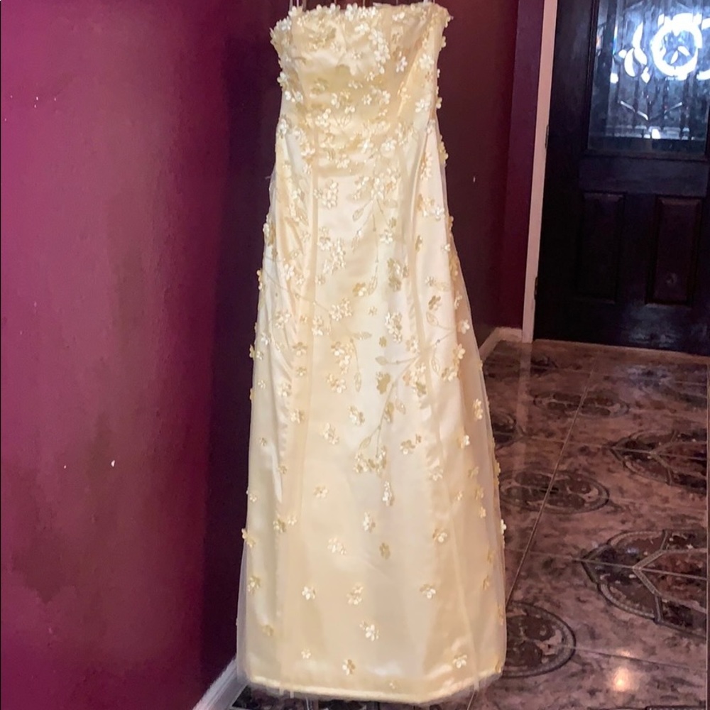 Yellow Prom Dress